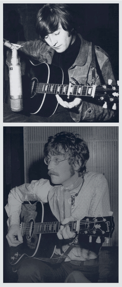 John in Studio '65 and '67